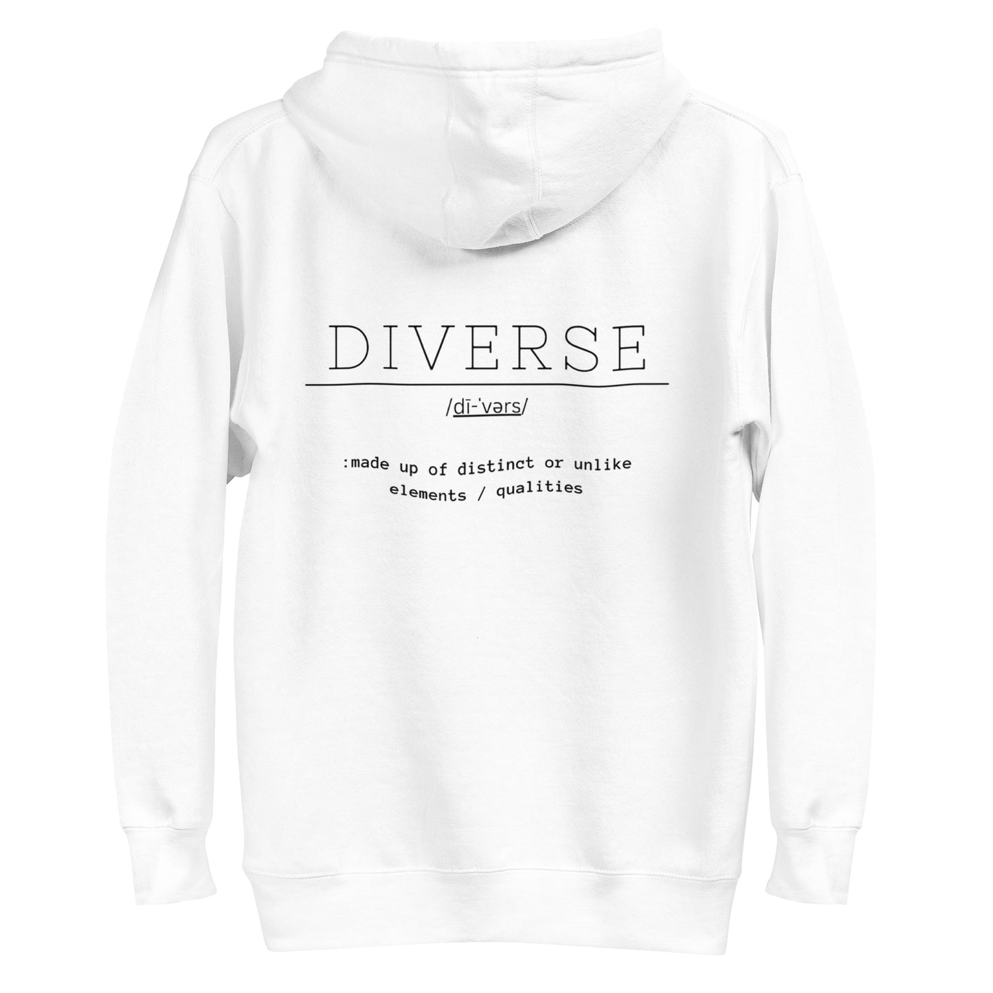 D-BLK LETTER Hoodie